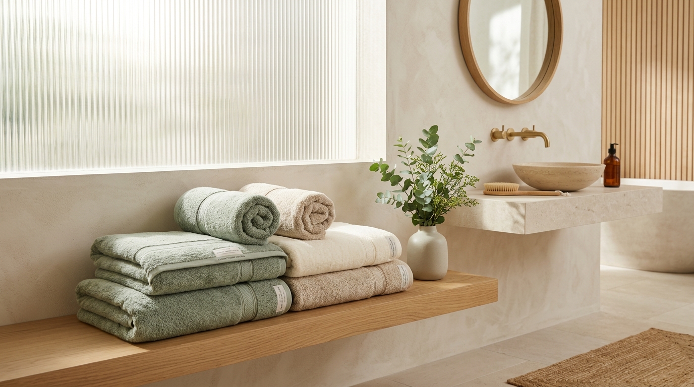 Plush Aegean Bath Sheet Set